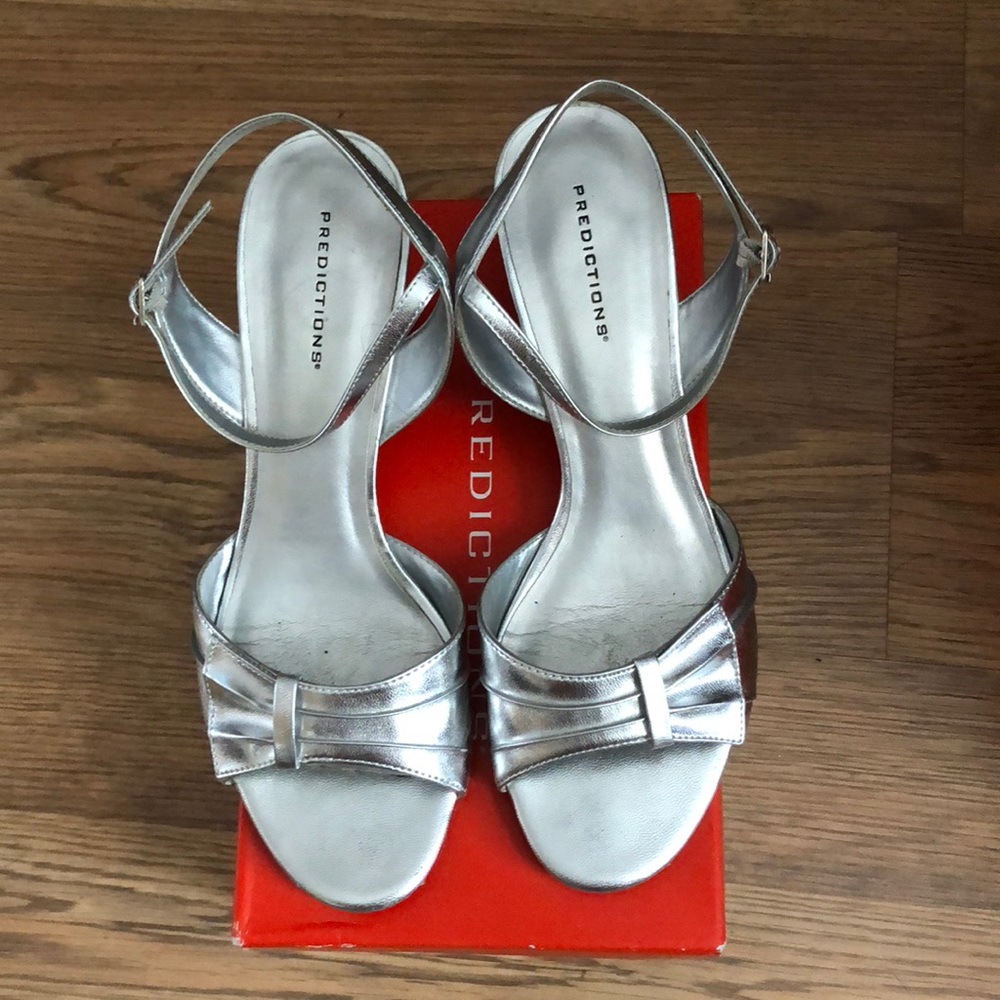 Silver heels
